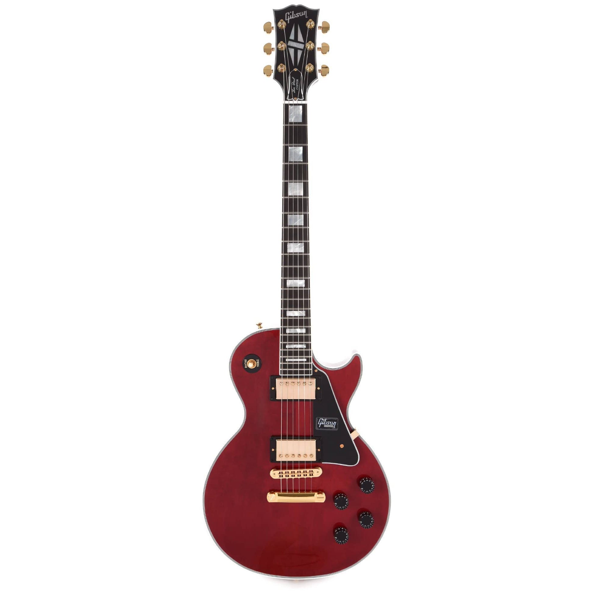 Gibson Custom Les Paul Custom Wine Red Gloss Electric Guitars / Solid Body