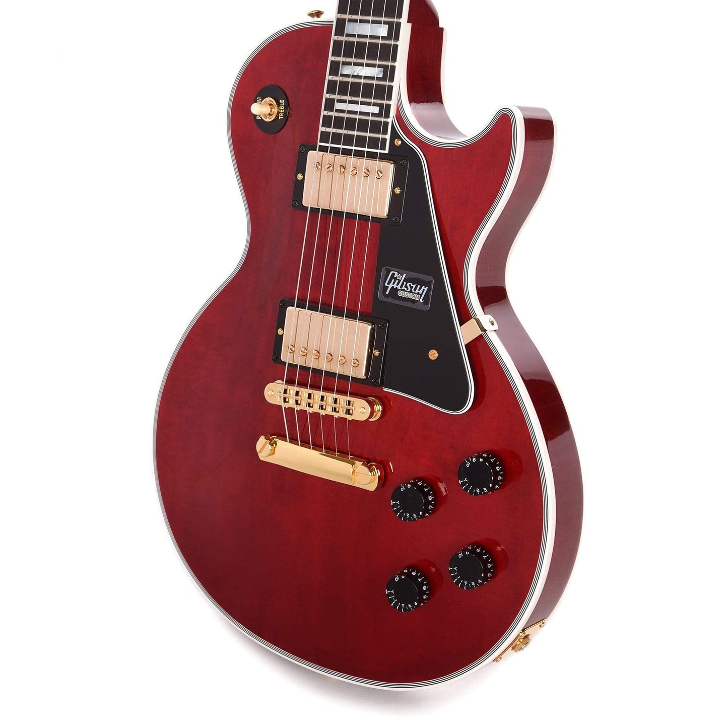 Gibson Custom Les Paul Custom Wine Red Gloss Electric Guitars / Solid Body