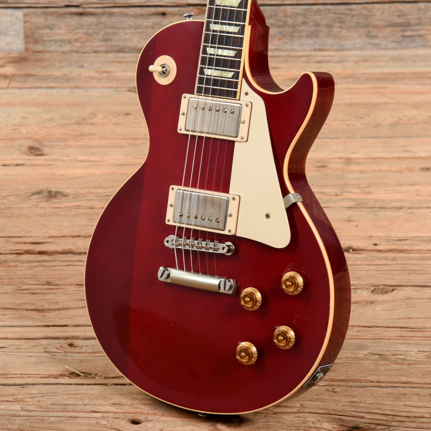 Gibson Custom Les Paul Eric Clapton George Harrison "Lucy" '57 Reissue (100 Made) Cherry 2013 Electric Guitars / Solid Body