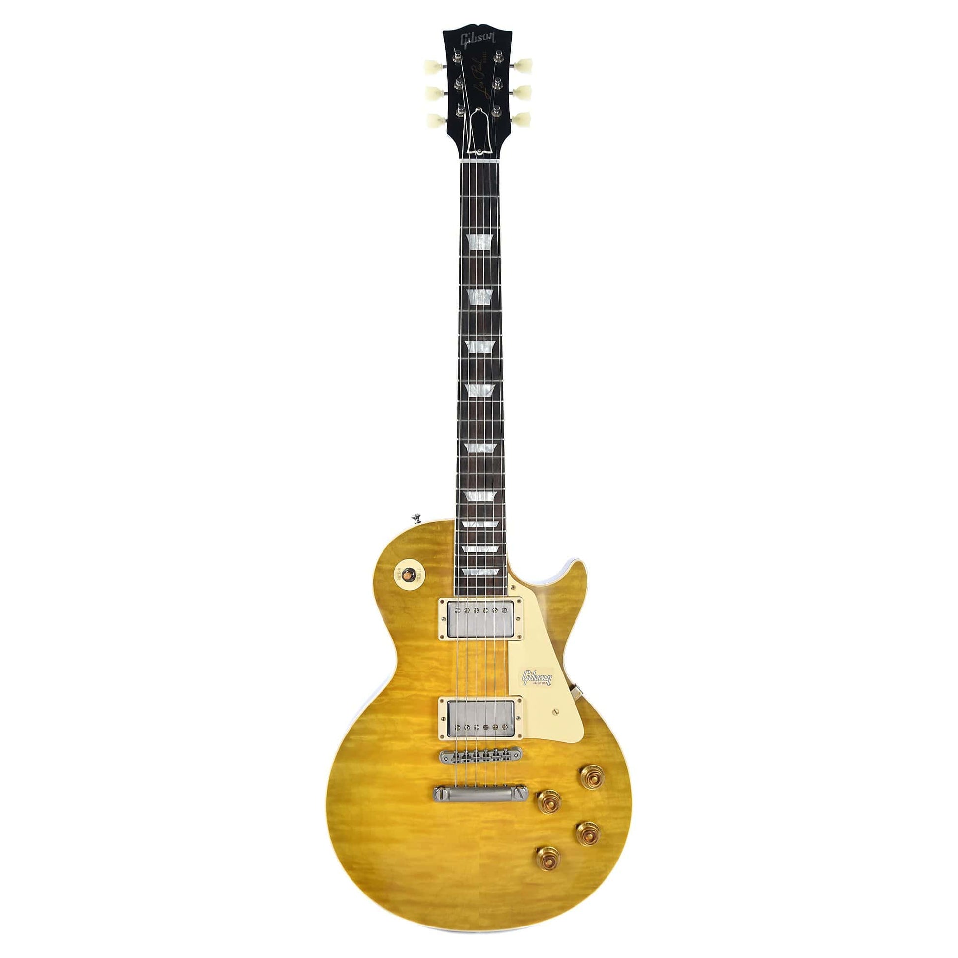 Gibson Custom Les Paul Standard Green Lemon w/Brazilian Fingerboard Electric Guitars / Solid Body