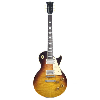 Gibson Custom Les Paul Standard Heartwood Maple Top Slow Iced Tea Fade VOS w/Carmelita Neck Electric Guitars / Solid Body