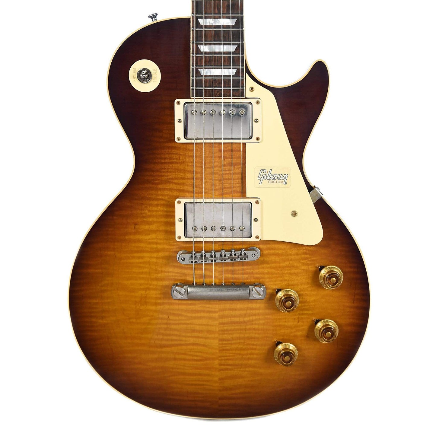 Gibson Custom Les Paul Standard Kindred Burst Fade w/Brazilian Fingerboard Electric Guitars / Solid Body