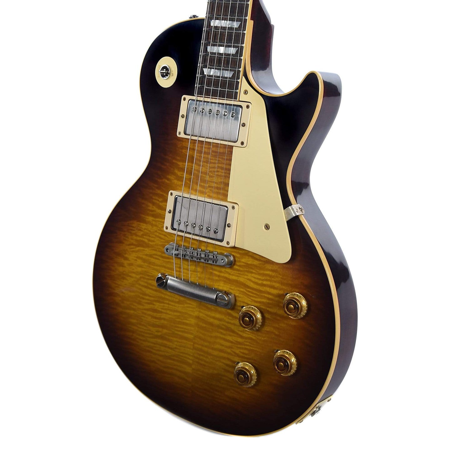 Gibson Custom Les Paul Standard Plain Top Kindred Burst Fade Electric Guitars / Solid Body