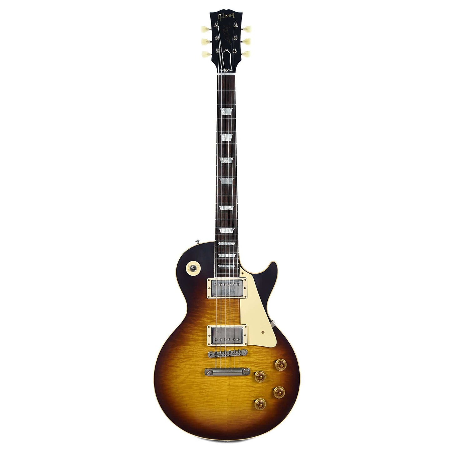 Gibson Custom Les Paul Standard Plain Top Kindred Burst Fade Electric Guitars / Solid Body