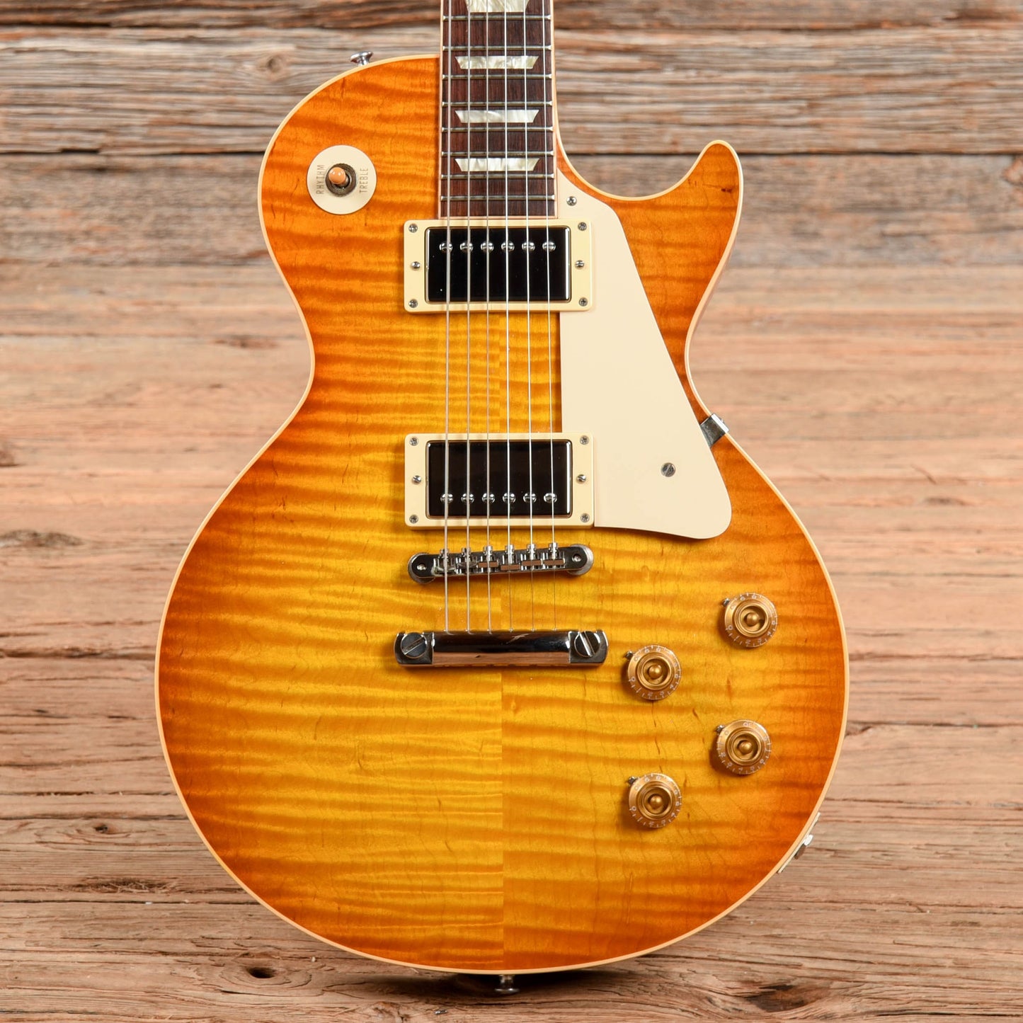 Gibson Custom Limited Edition 50th Anniversary 1959 Les Paul Standard Reissue Golden Orange Tea Burst 2009 Electric Guitars / Solid Body