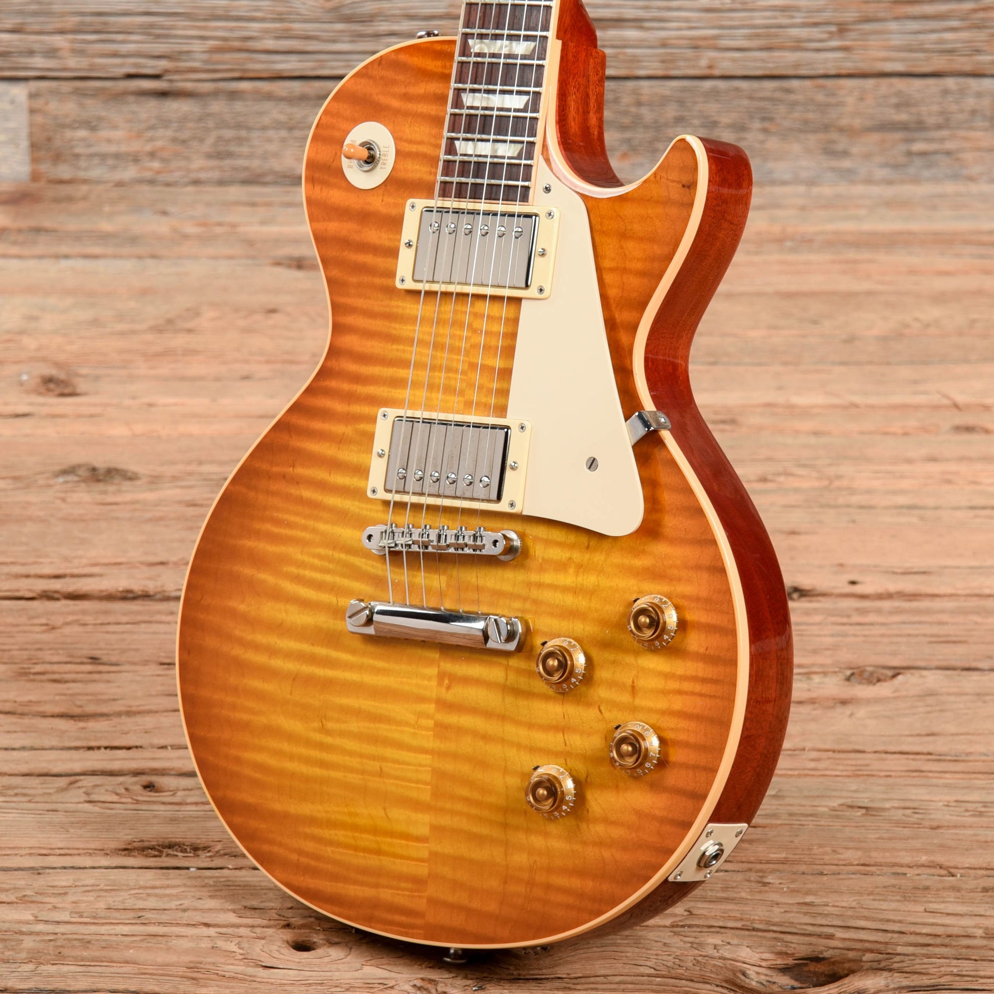 Gibson Custom Limited Edition 50th Anniversary 1959 Les Paul Standard Reissue Golden Orange Tea Burst 2009 Electric Guitars / Solid Body