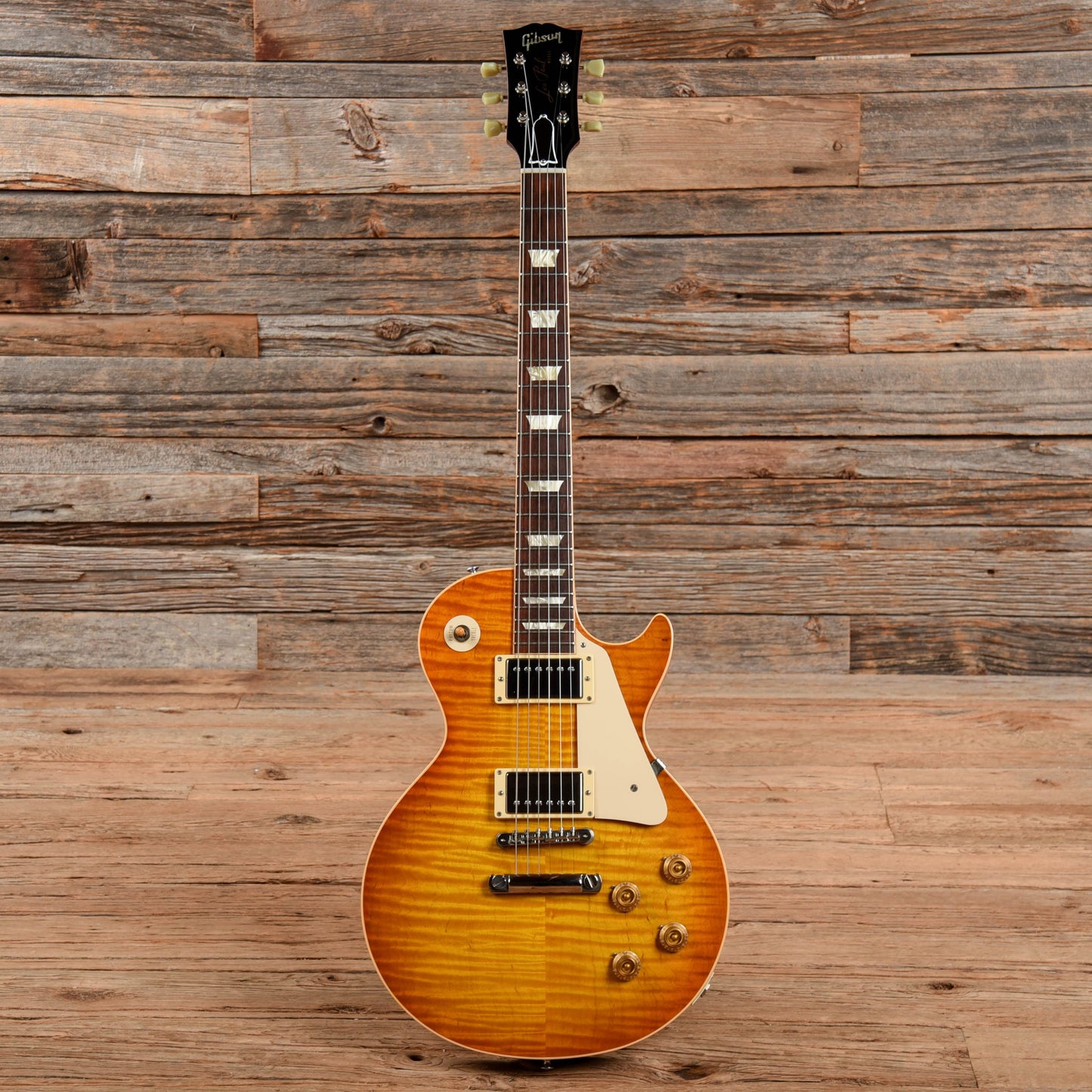 Gibson Custom Limited Edition 50th Anniversary 1959 Les Paul Standard Reissue Golden Orange Tea Burst 2009 Electric Guitars / Solid Body