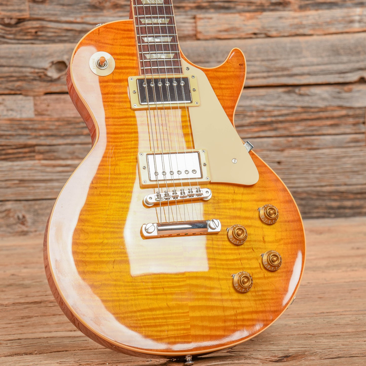 Gibson Custom Limited Edition 50th Anniversary 1959 Les Paul Standard Reissue Golden Orange Tea Burst 2009 Electric Guitars / Solid Body