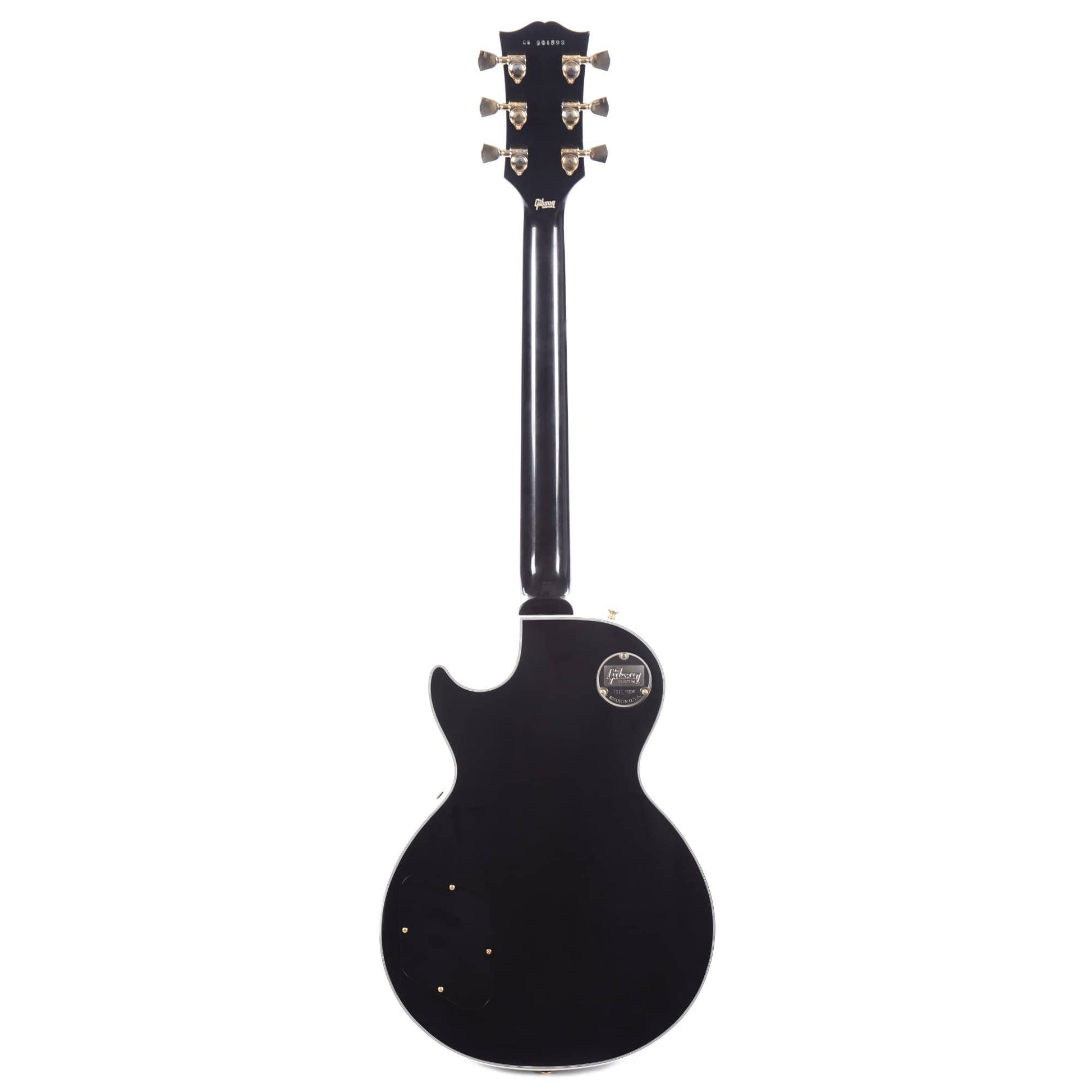 Gibson Custom Limited Edition Les Paul Custom Ebony VOS 2019 w/Ebony Fingerboard Electric Guitars / Solid Body