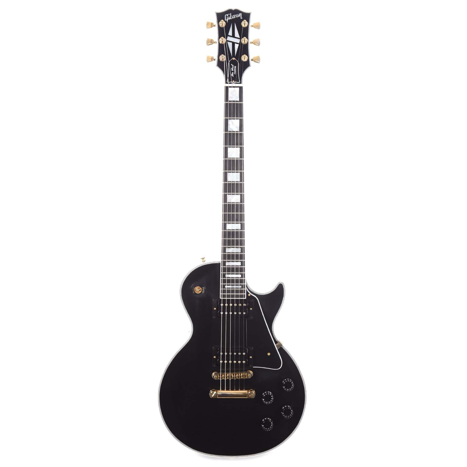 Gibson Custom Limited Edition Les Paul Custom Ebony VOS 2019 w/Ebony Fingerboard Electric Guitars / Solid Body