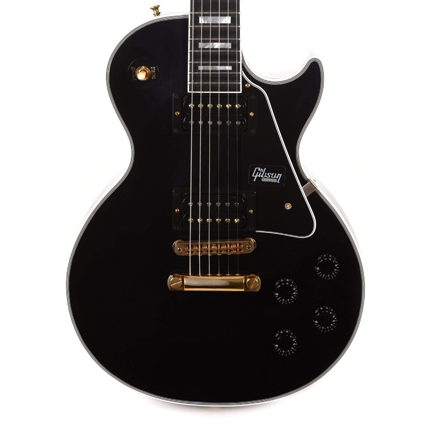 Gibson Custom Limited Edition Les Paul Custom Ebony VOS w/Ebony Fingerboard Electric Guitars / Solid Body