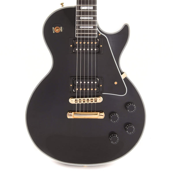 Gibson Custom Limited Edition Les Paul Custom Ebony VOS w/Ebony Finger ...