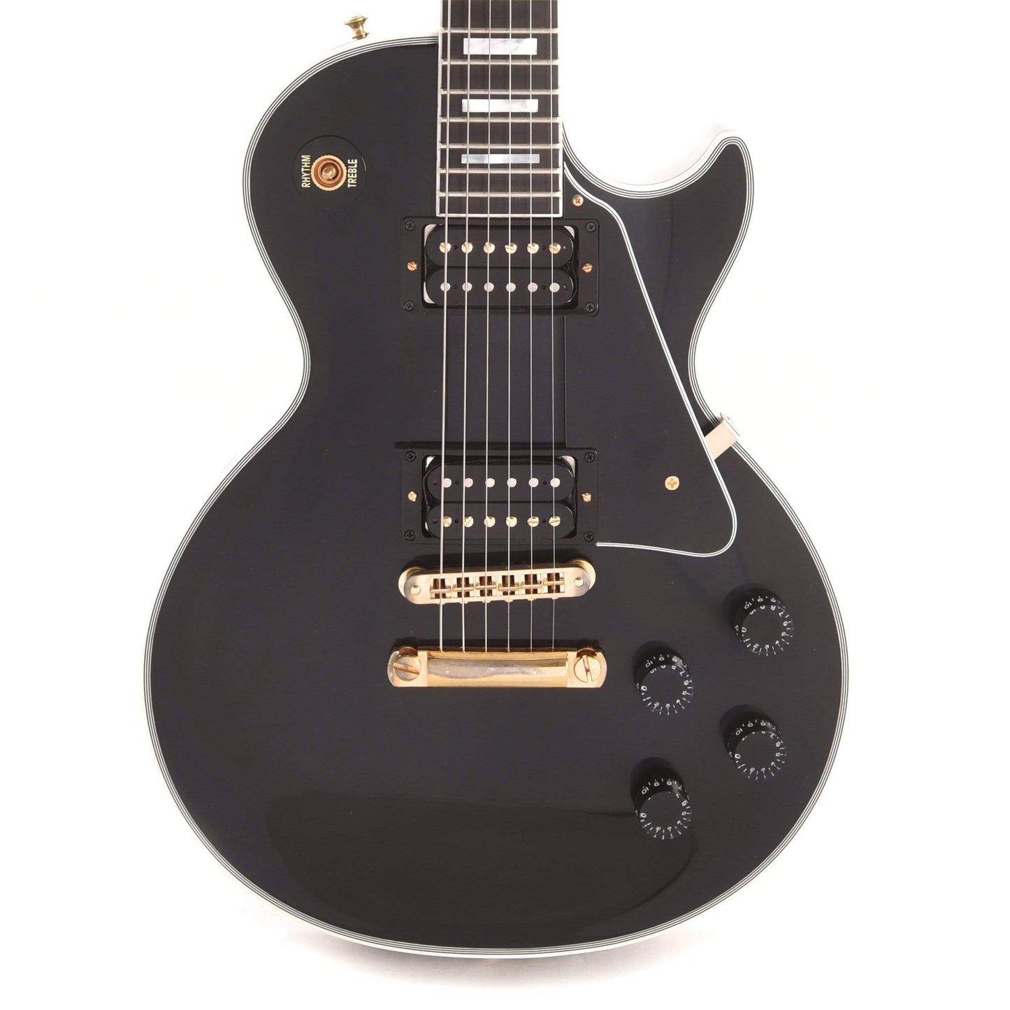 Gibson Custom Limited Edition Les Paul Custom Ebony VOS w/Ebony Fingerboard Electric Guitars / Solid Body