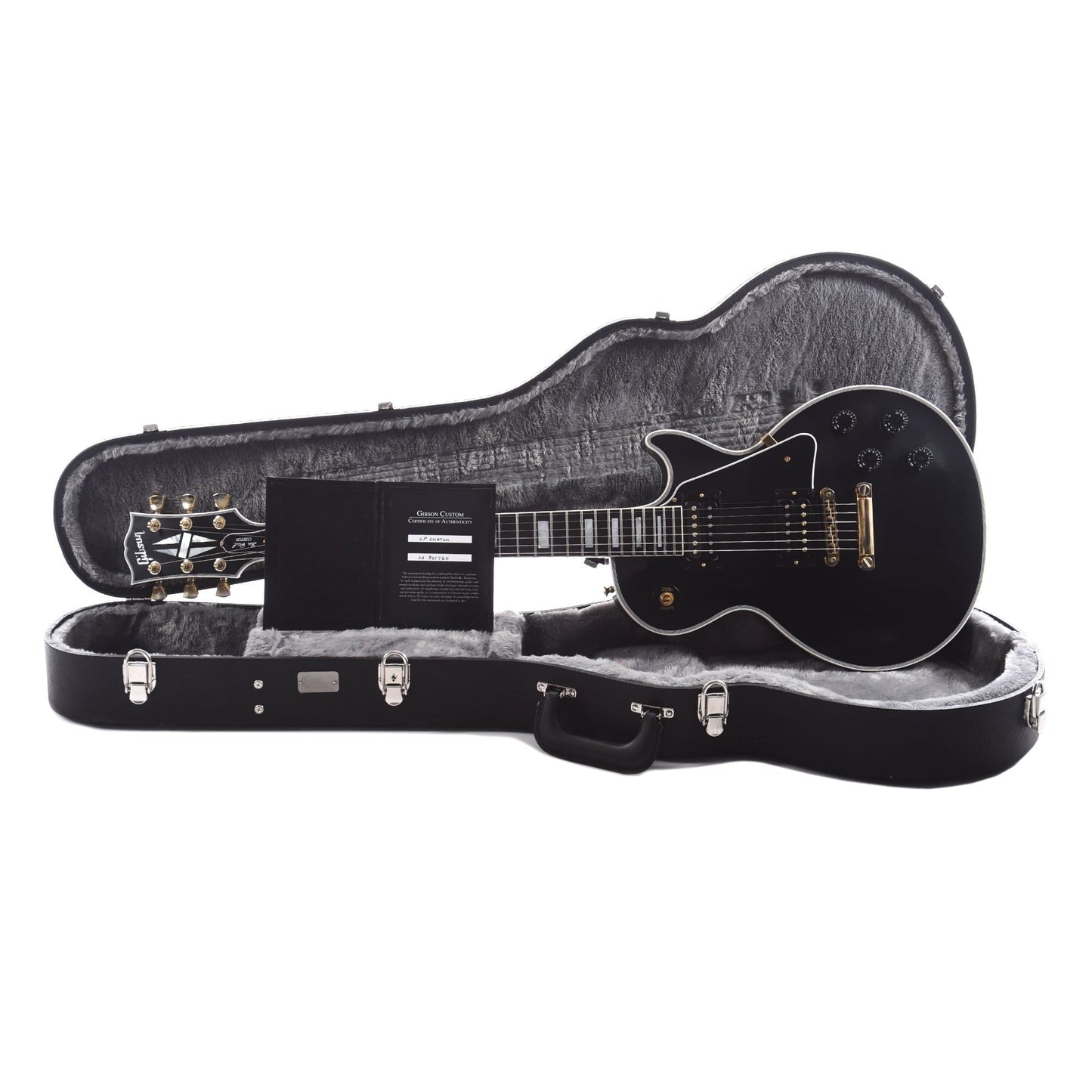 Gibson Custom Limited Edition Les Paul Custom Ebony VOS w/Ebony Fingerboard Electric Guitars / Solid Body