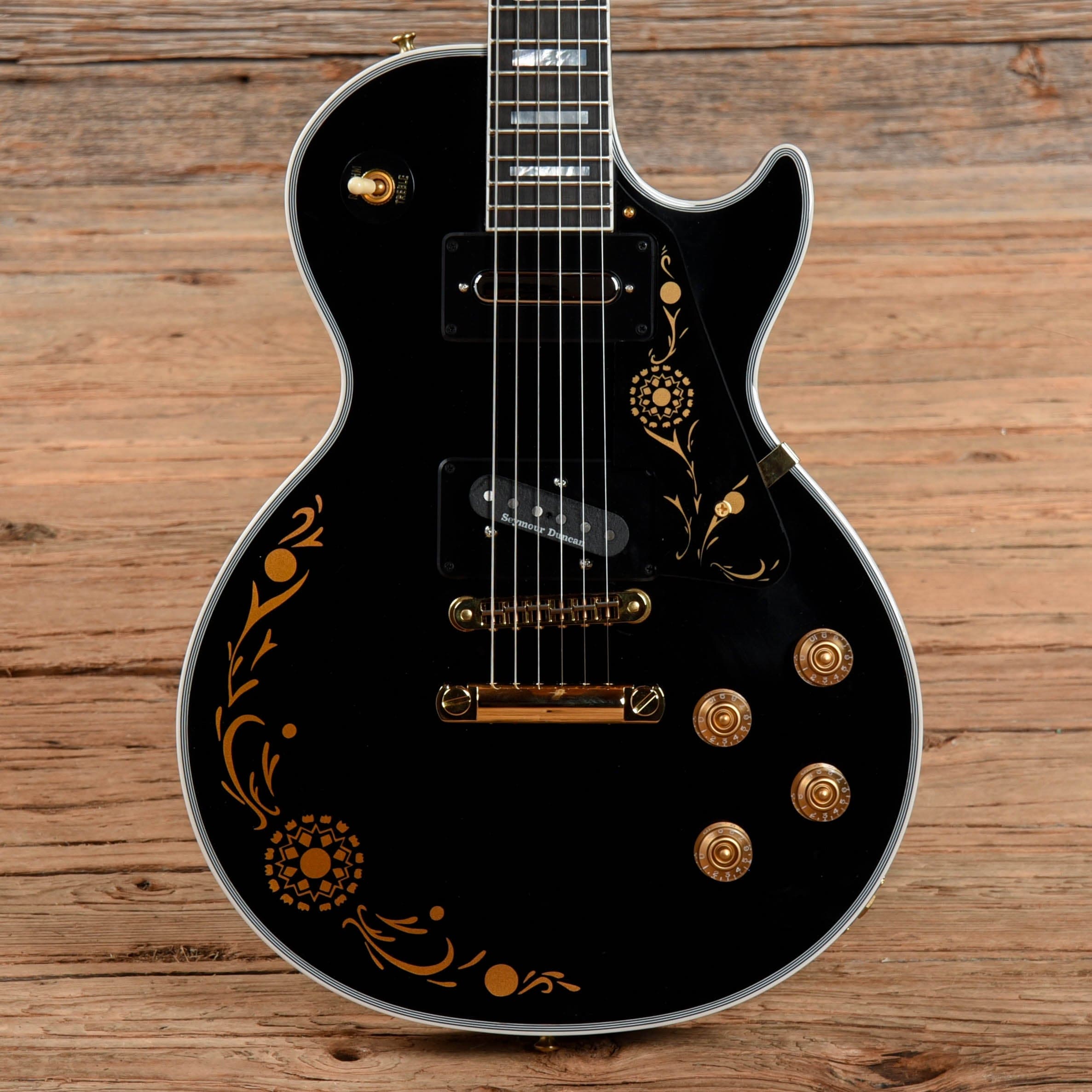 Gibson Custom Mod Shop Les Paul Custom Ebony – Chicago Music Exchange