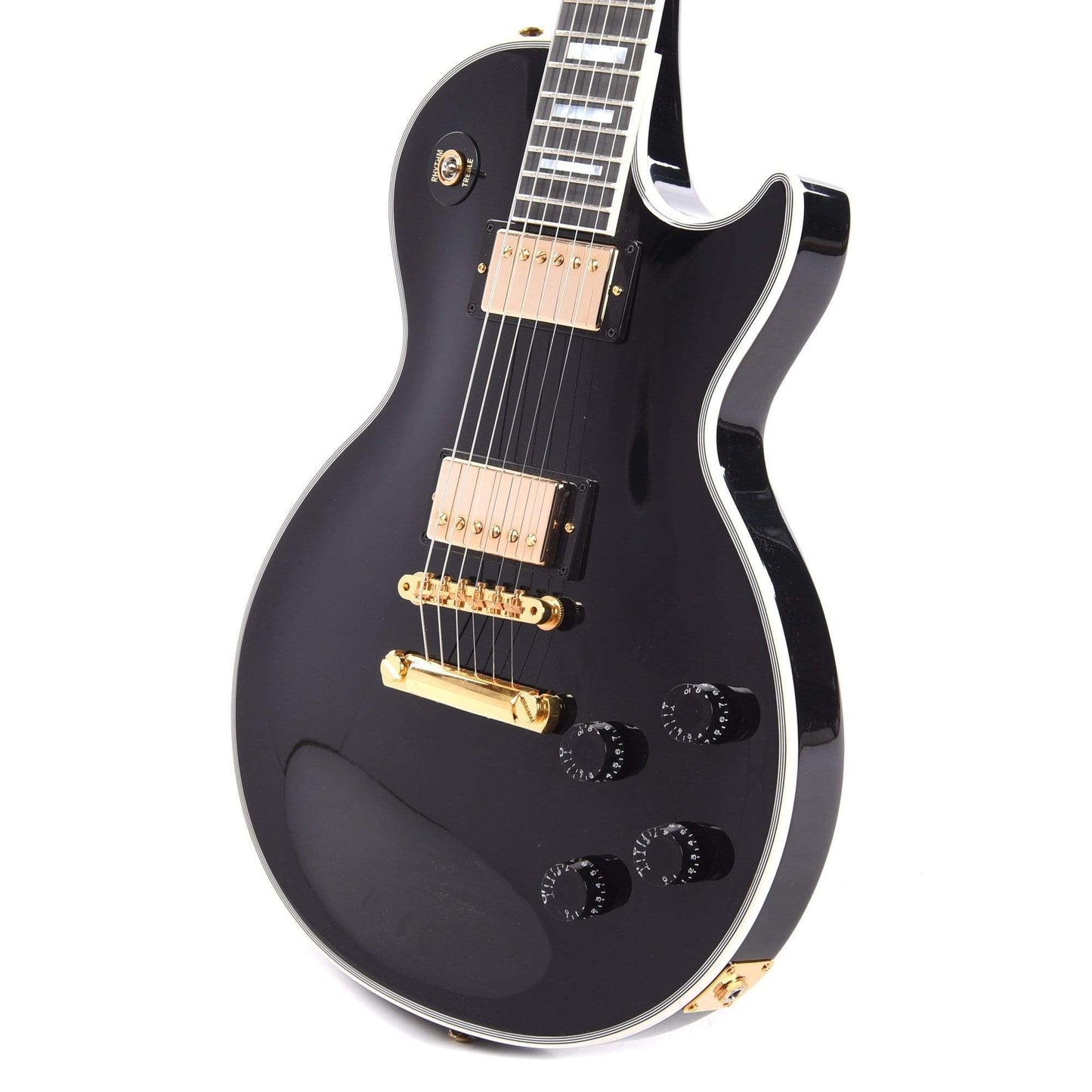 Gibson Custom Modern Les Paul Axcess Custom Ebony Electric Guitars / Solid Body