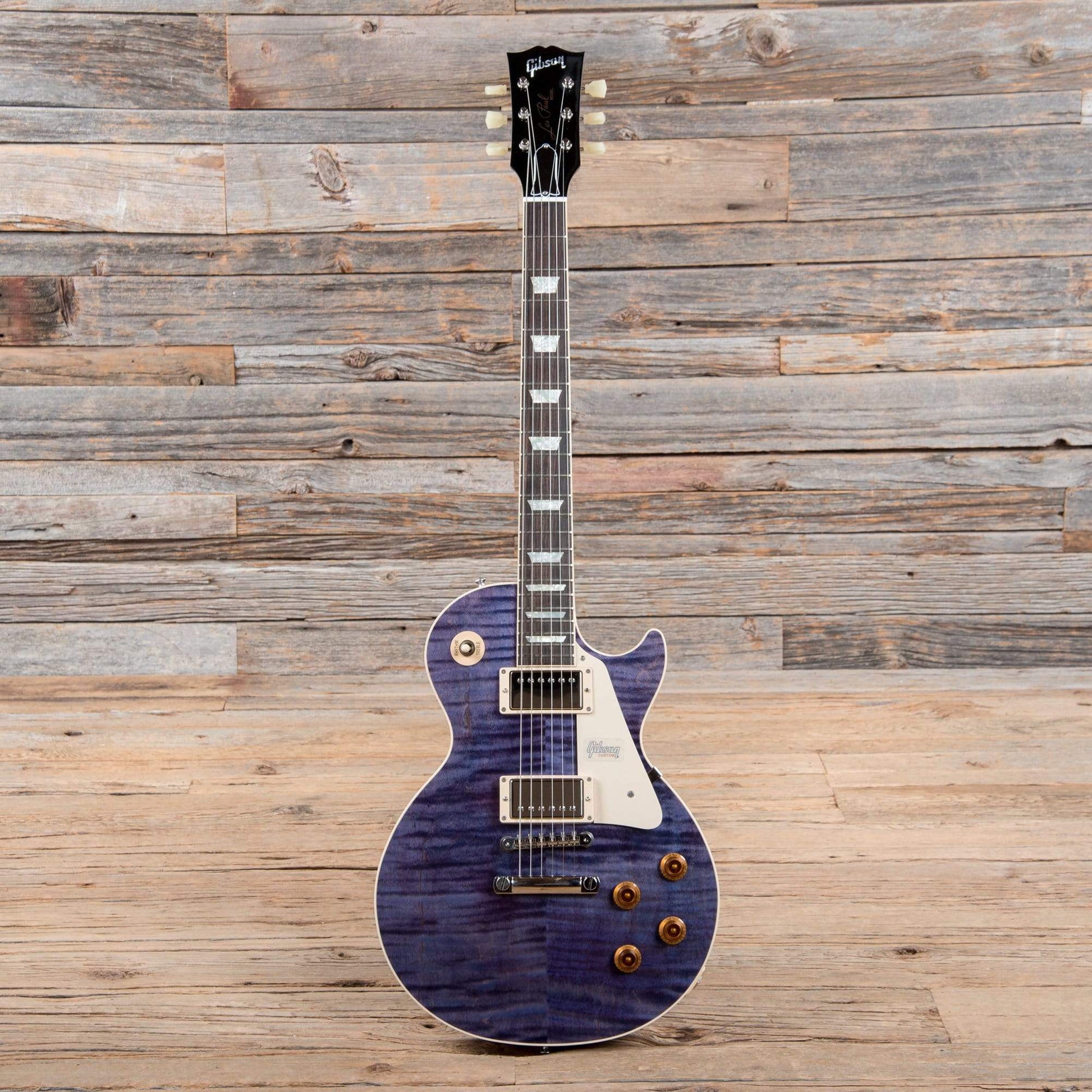 Gibson Custom Modern Les Paul Standard Trans Purple 2017 Electric Guitars / Solid Body