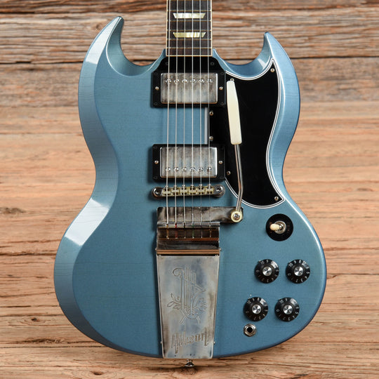 Gibson Custom Murphy Lab 1964 SG Standard Ultra Light Aged Pelham Blue 2020 Electric Guitars / Solid Body