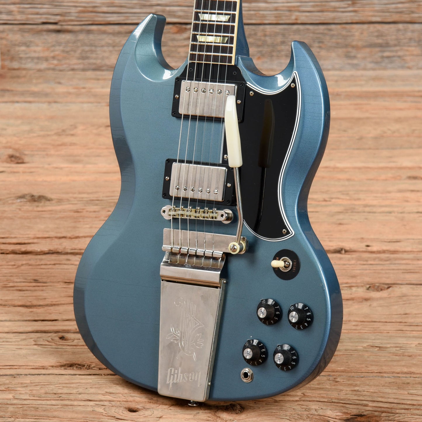 Gibson Custom Murphy Lab 1964 SG Standard Ultra Light Aged Pelham Blue 2020 Electric Guitars / Solid Body