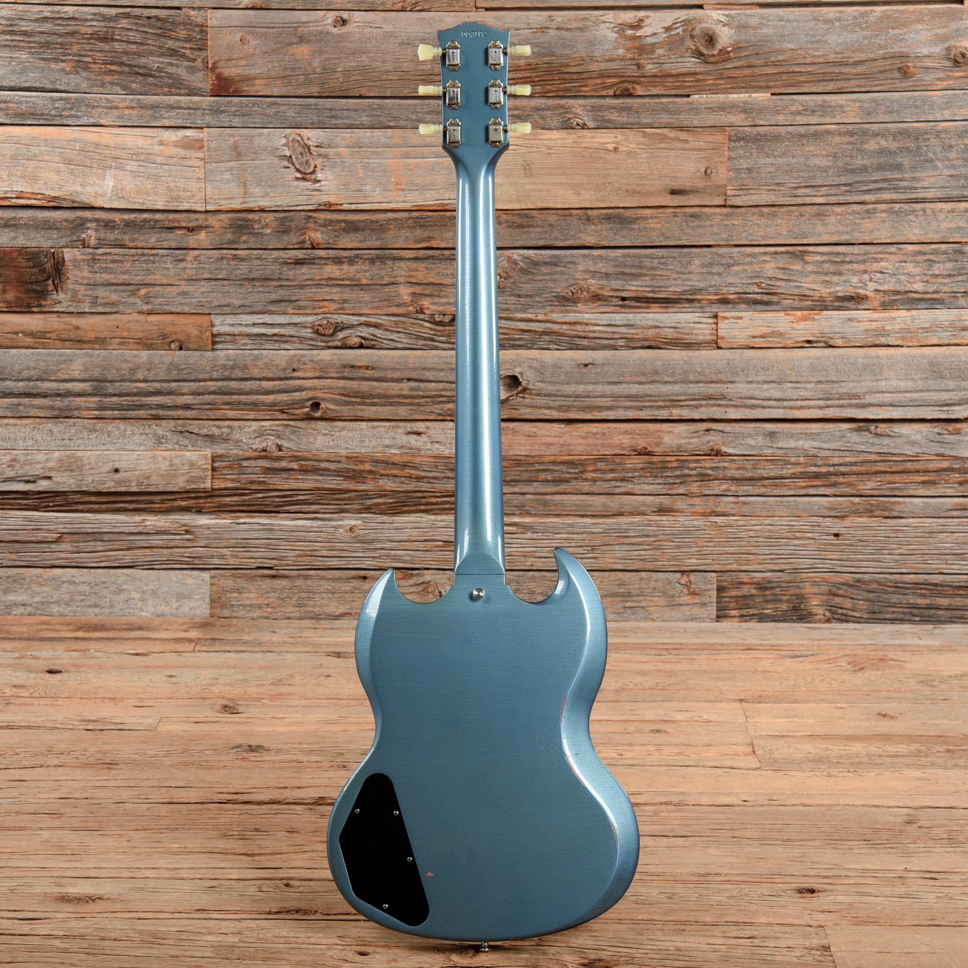 Gibson Custom Murphy Lab '64 SG Standard Light Aged Pelham Blue 2020 Electric Guitars / Solid Body