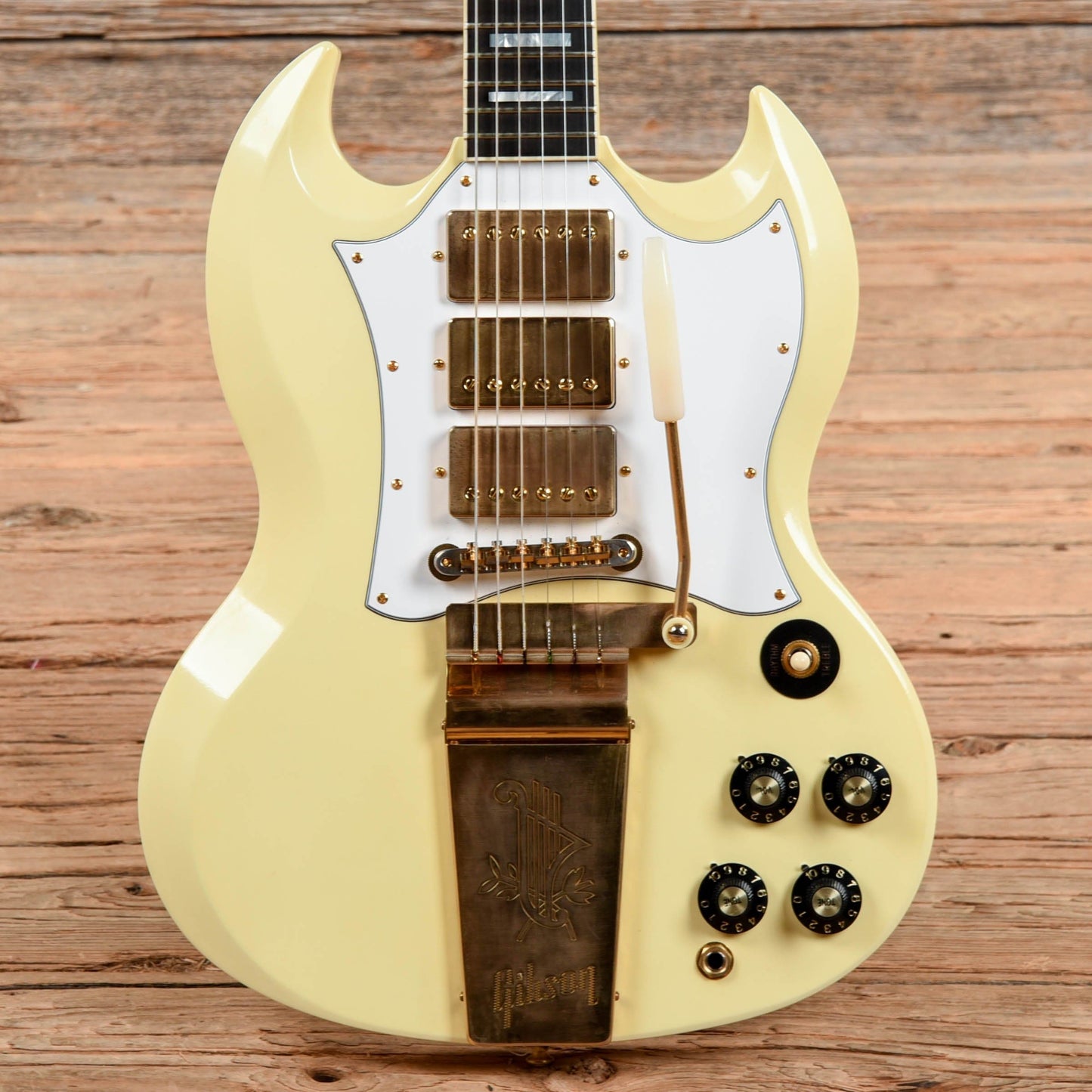 Gibson Custom SG Custom 3-Pickup VOS Alpine White 2022 Electric Guitars / Solid Body