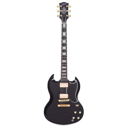 Gibson Custom SG Custom Ebony Gloss w/Ebony Fingerboard Electric Guitars / Solid Body