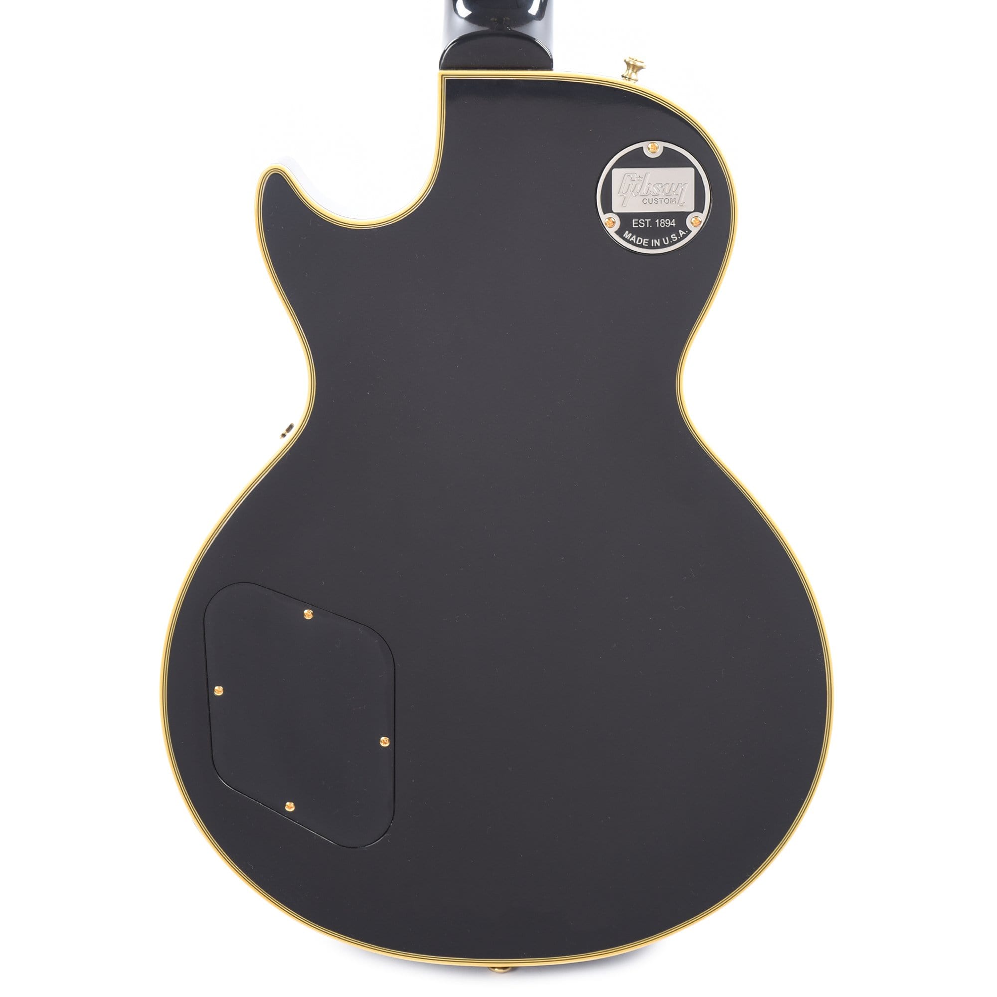 Gibson Custom Shop 1957 Les Paul Custom Reissue 2-Pickup Ebony VOS Electric Guitars / Solid Body