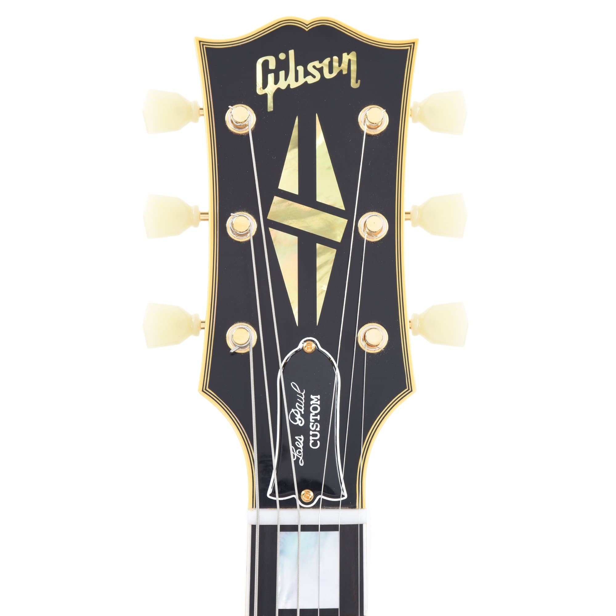 Gibson Custom Shop 1957 Les Paul Custom Reissue 2-Pickup Ebony VOS Electric Guitars / Solid Body