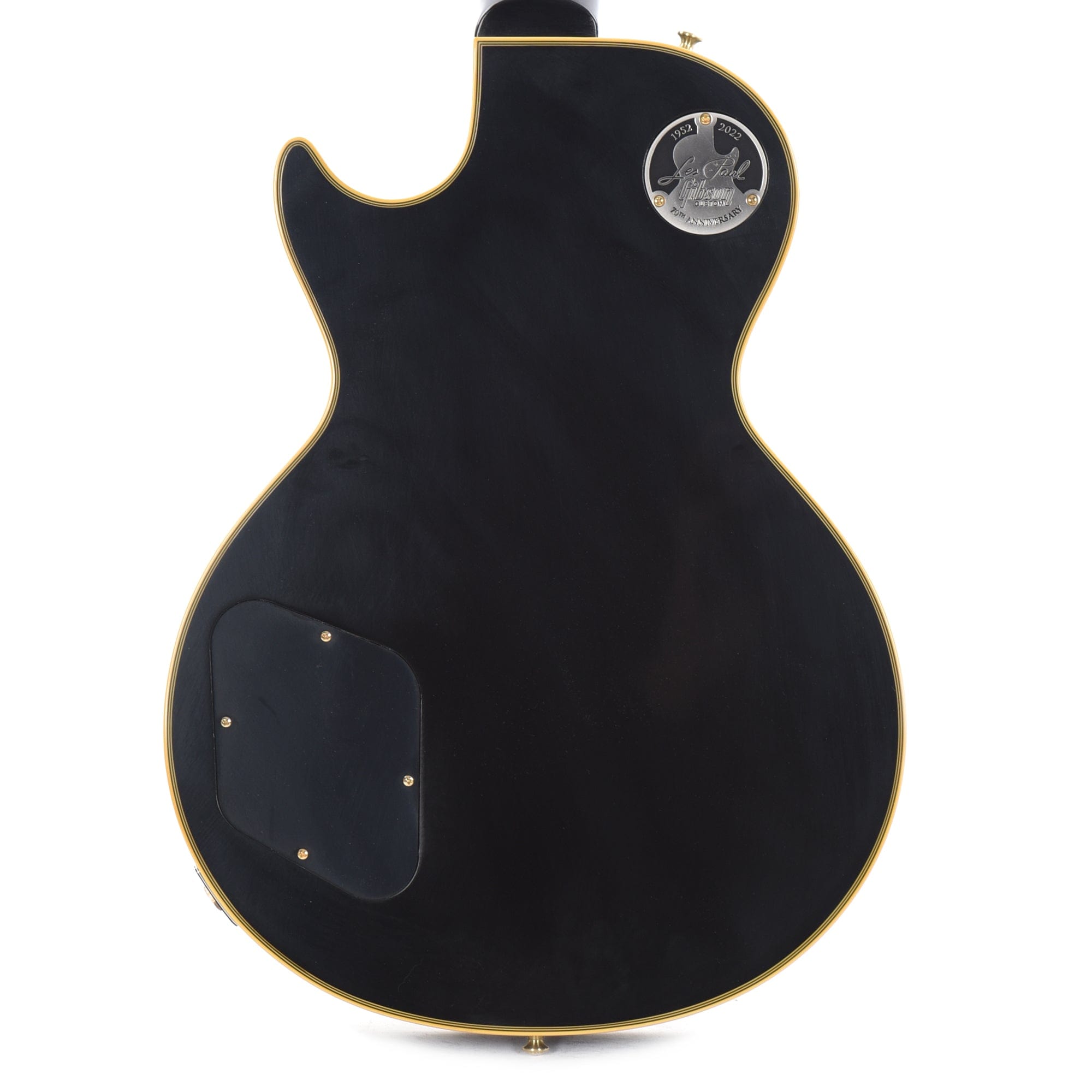 Gibson Custom Shop 1957 Les Paul Custom Reissue 2-Pickup Ebony VOS Electric Guitars / Solid Body