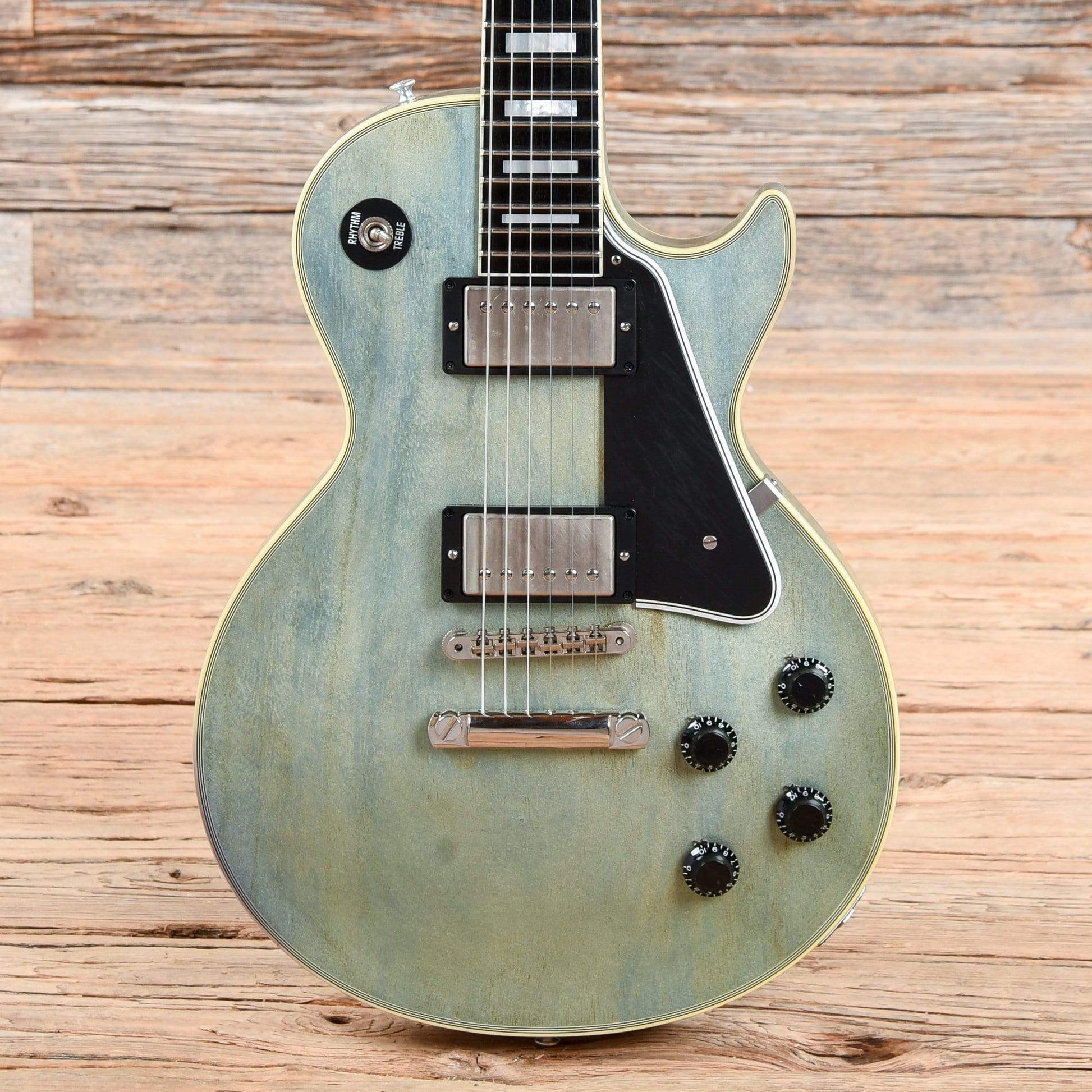 Gibson Custom Shop 1957 Les Paul Custom TV Pelham Blue 2011 Electric Guitars / Solid Body