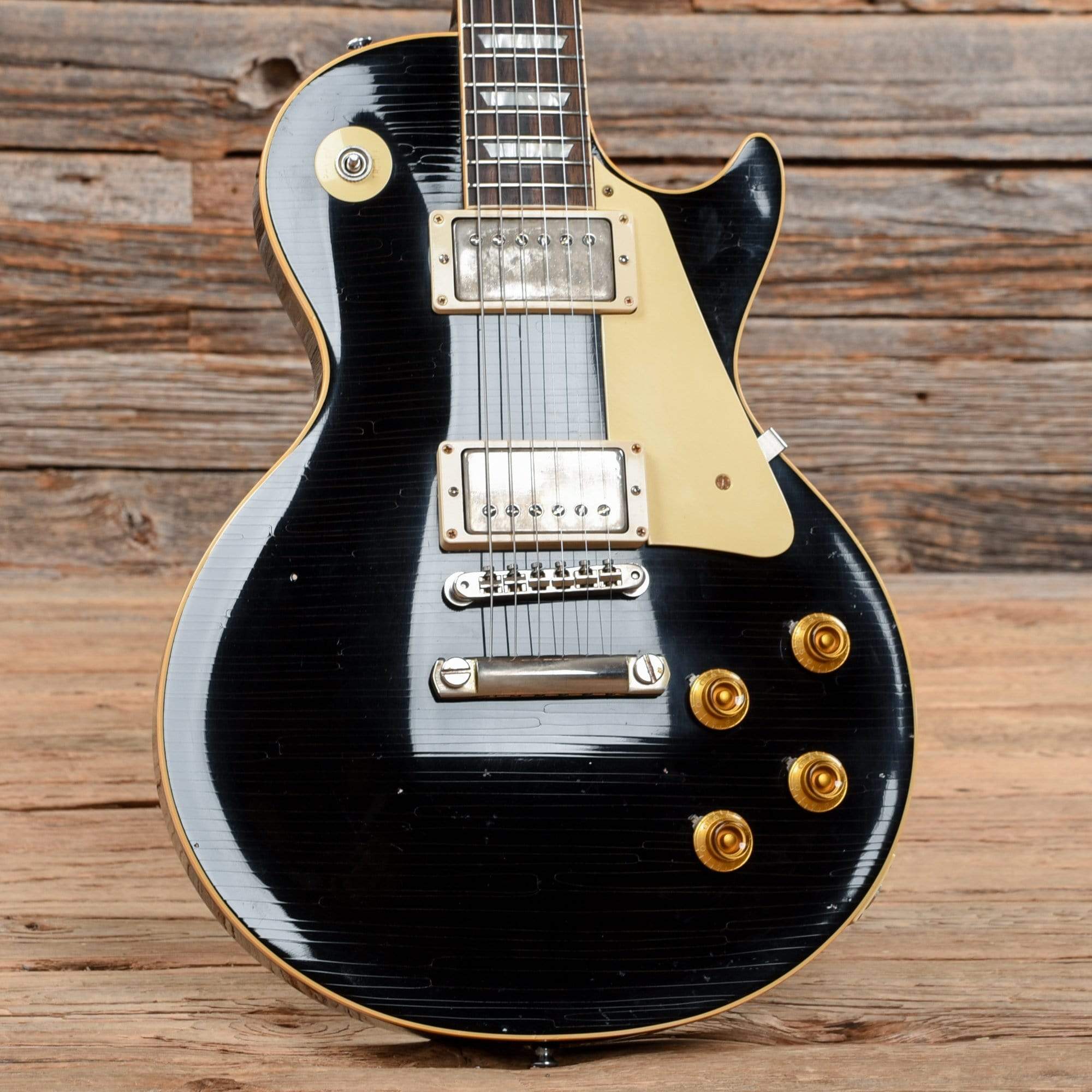 Gibson Custom Shop 1957 Les Paul Reissue Lightly Aged Ebony 2018 ...