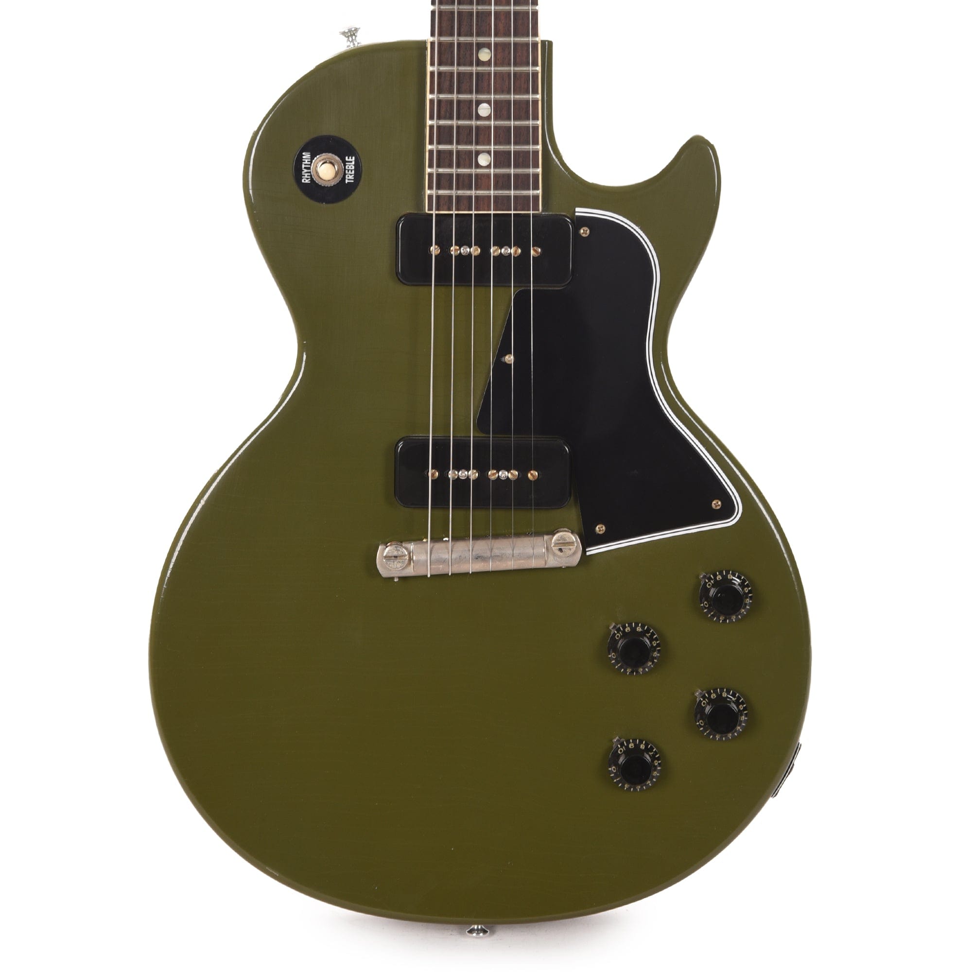 Gibson Custom Shop 1957 Les Paul Special Single Cut Reissue Antique Olive Drab Murphy Lab Ultra Light Aged Electric Guitars / Solid Body