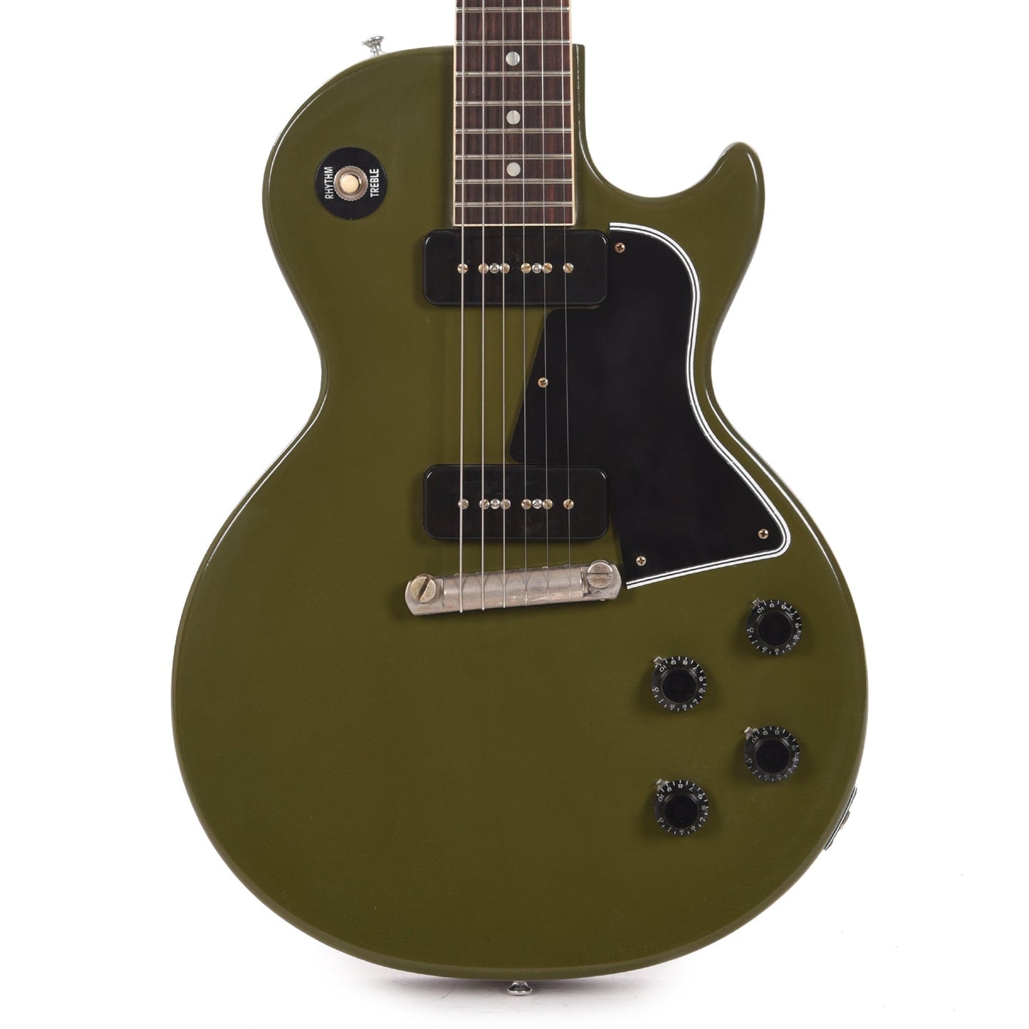 Gibson Custom Shop 1957 Les Paul Special Single Cut Reissue Antique Olive Drab Murphy Lab Ultra Light Aged Electric Guitars / Solid Body