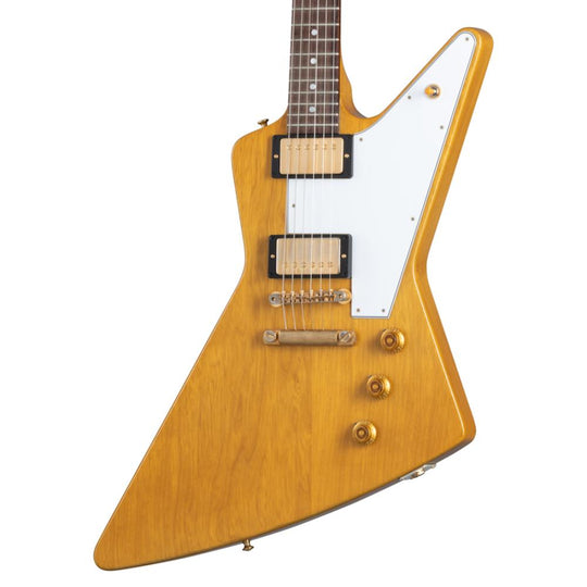 Gibson Custom Shop 1958 Korina Explorer Reissue Natural w/White Pickguard Electric Guitars / Solid Body