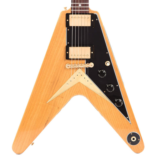 Gibson Custom Shop 1958 Korina Flying-V Reissue Natural w/Black Pickguard Electric Guitars / Solid Body