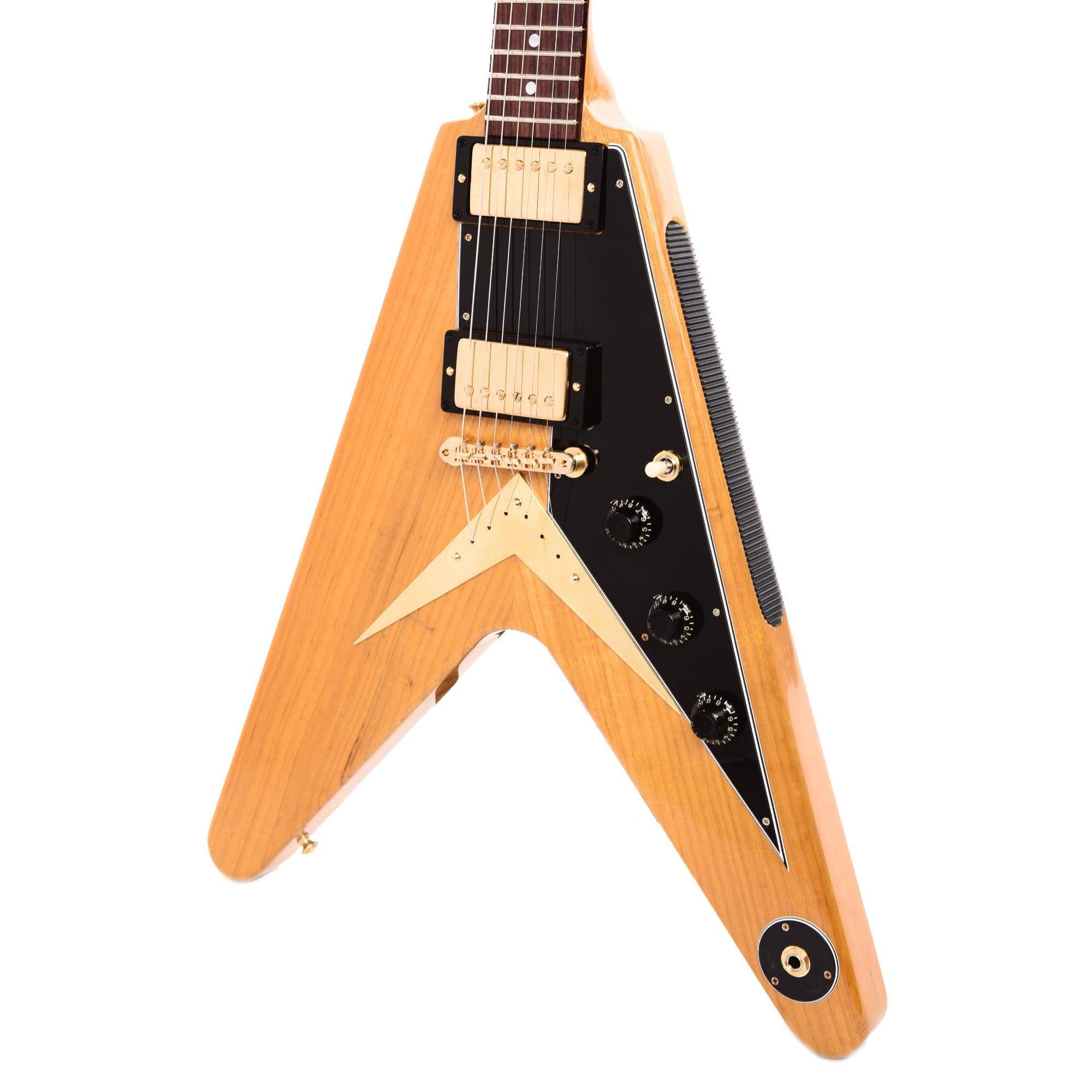 Gibson Custom Shop 1958 Korina Flying-V Reissue Natural w/Black Pickguard Electric Guitars / Solid Body