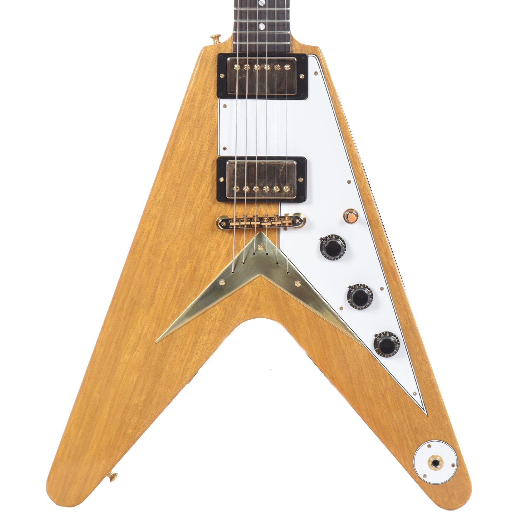 Gibson Custom Shop 1958 Korina Flying V Reissue Natural w/White Pickgu ...