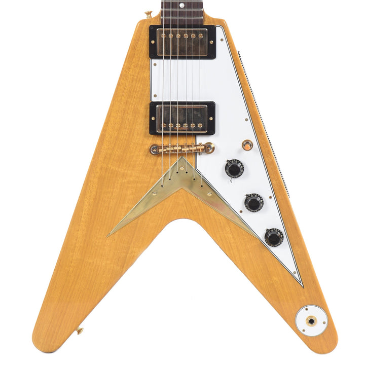 Gibson Custom Shop 1958 Korina Flying V Reissue Natural w/White Pickgu ...