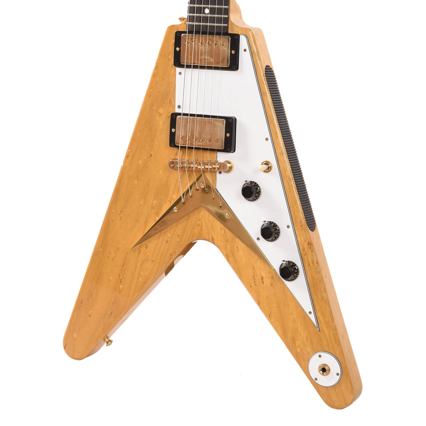 Gibson Custom Shop 1958 Korina Flying V Reissue Natural w/White Pickguard Electric Guitars / Solid Body