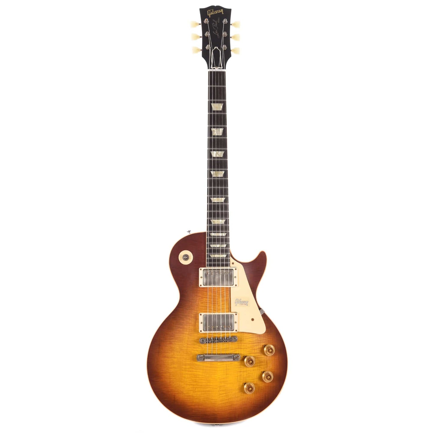 Gibson Custom Shop 1958 Les Paul Standard Cherry Tea Burst VOS Electric Guitars / Solid Body