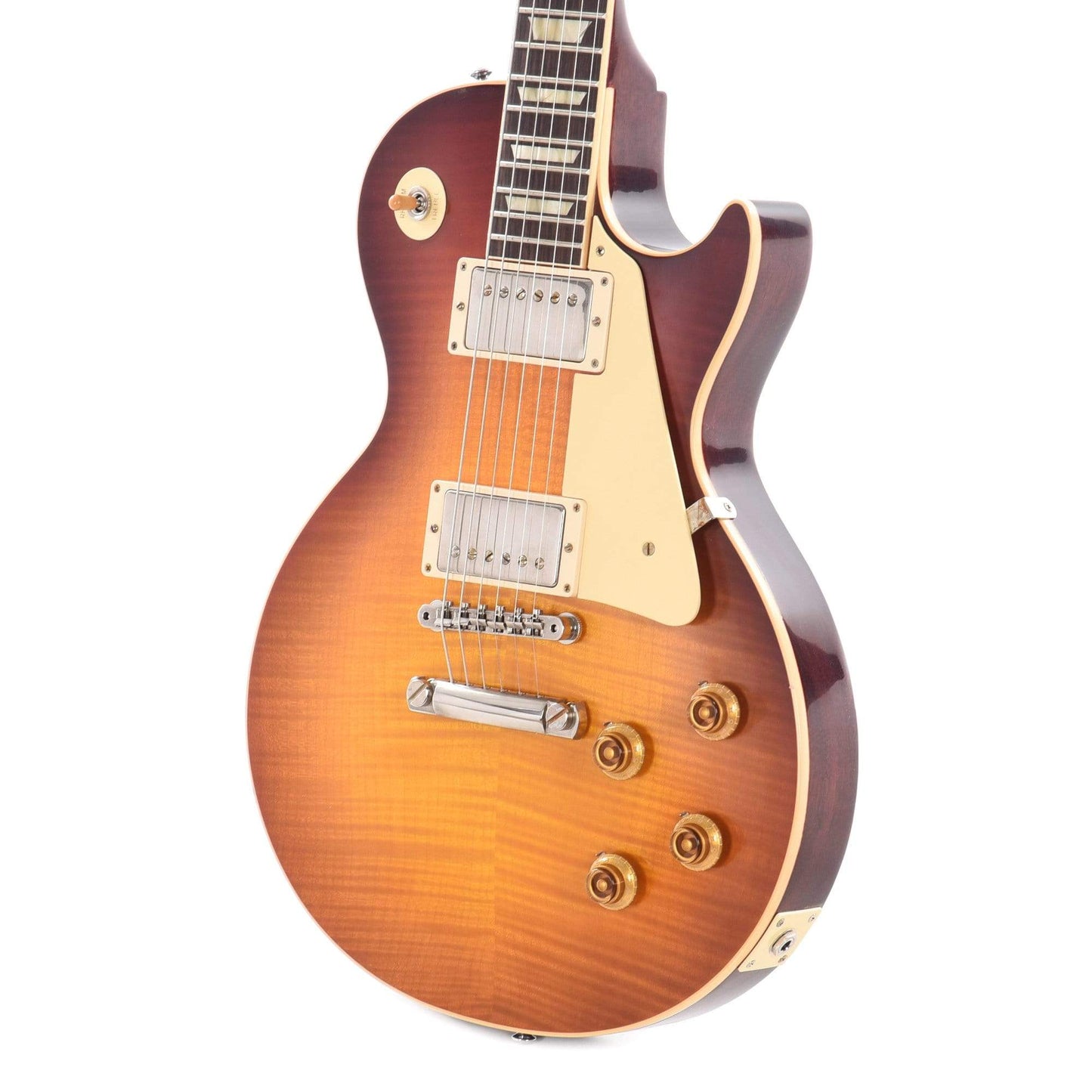 Gibson Custom Shop 1958 Les Paul Standard "CME Spec" Plain Top Slow Iced Tea Fade VOS w/60 V2 Neck Profile Electric Guitars / Solid Body