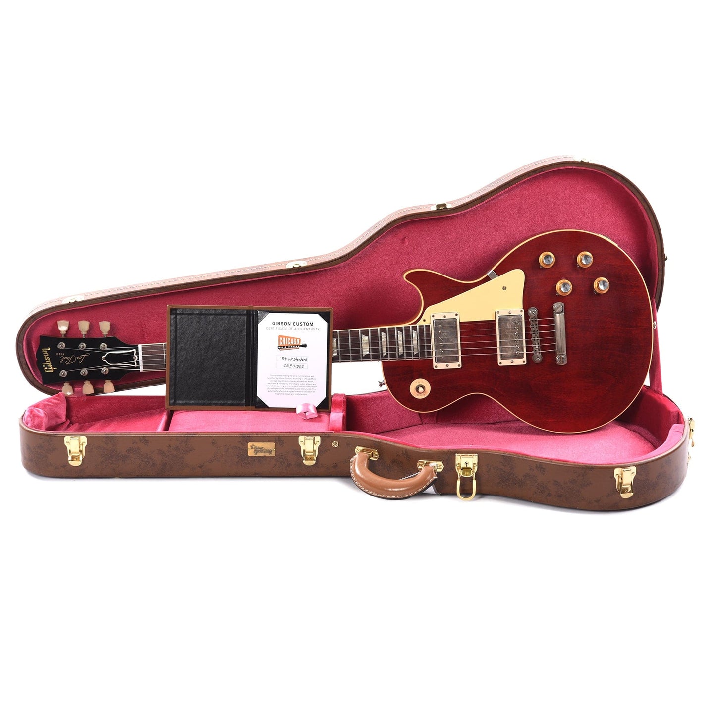 Gibson Custom Shop 1958 Les Paul Standard "CME Spec" Viking Red VOS w/59 Carmelita Neck Electric Guitars / Solid Body