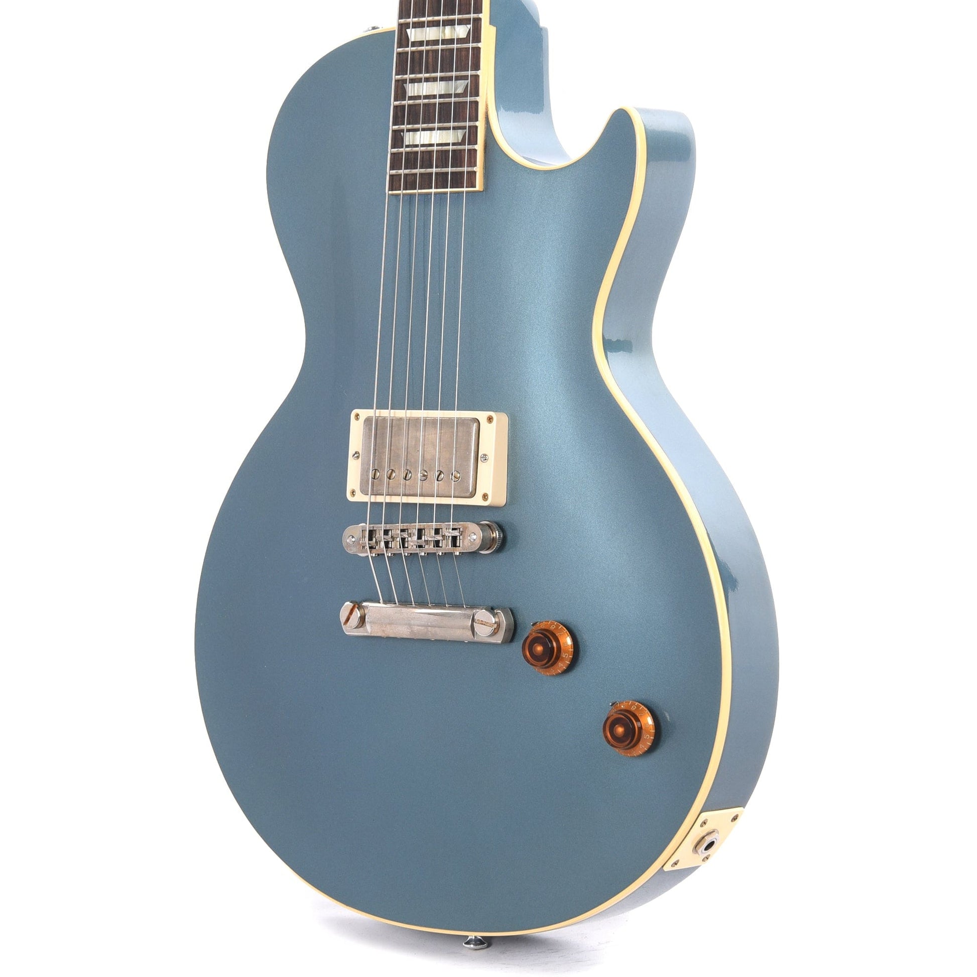 Gibson Custom Shop 1958 Les Paul Standard Reissue 1-Pickup Pelham Blue VOS Electric Guitars / Solid Body