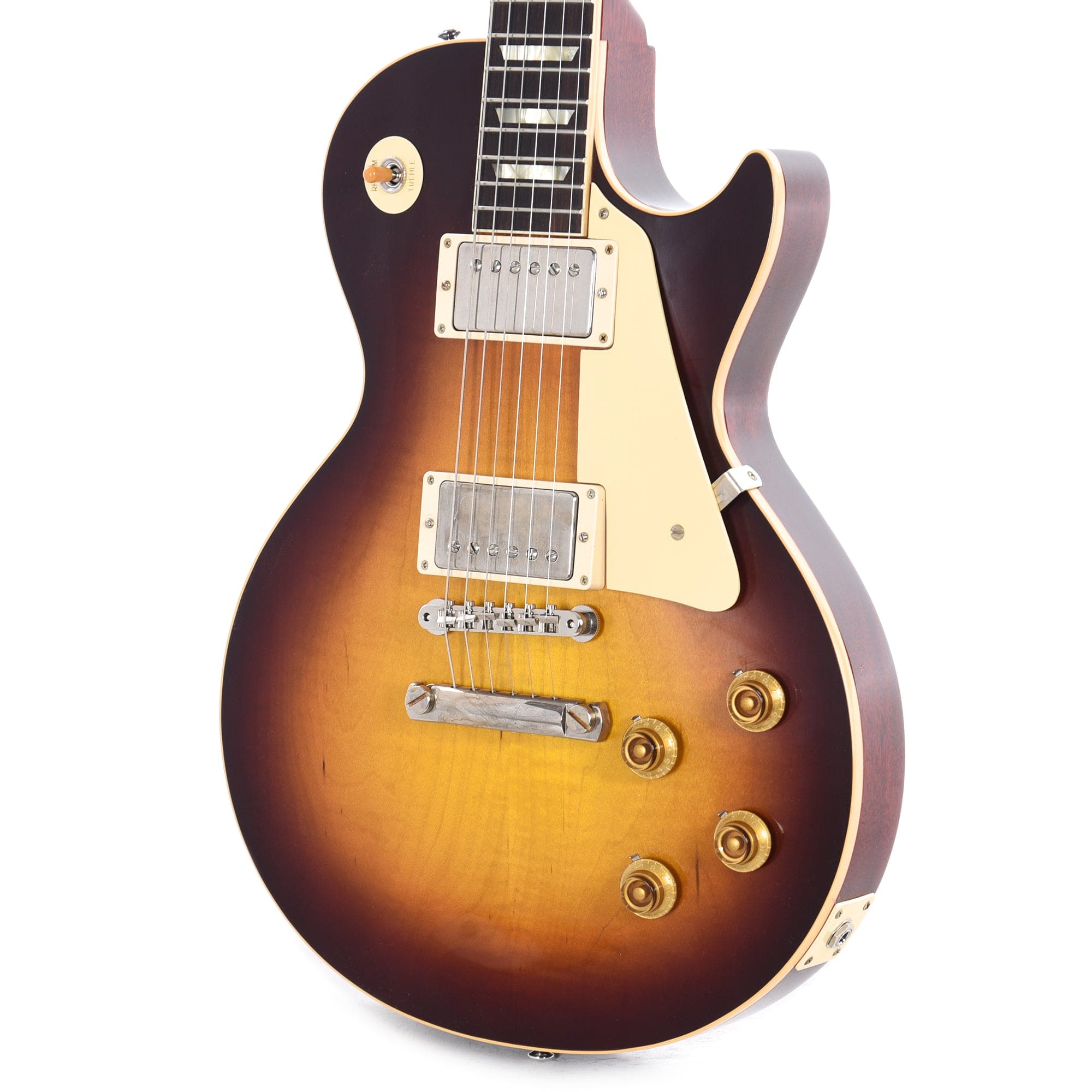 Gibson Custom Shop 1958 Les Paul Standard Reissue Bourbon Burst VOS Electric Guitars / Solid Body