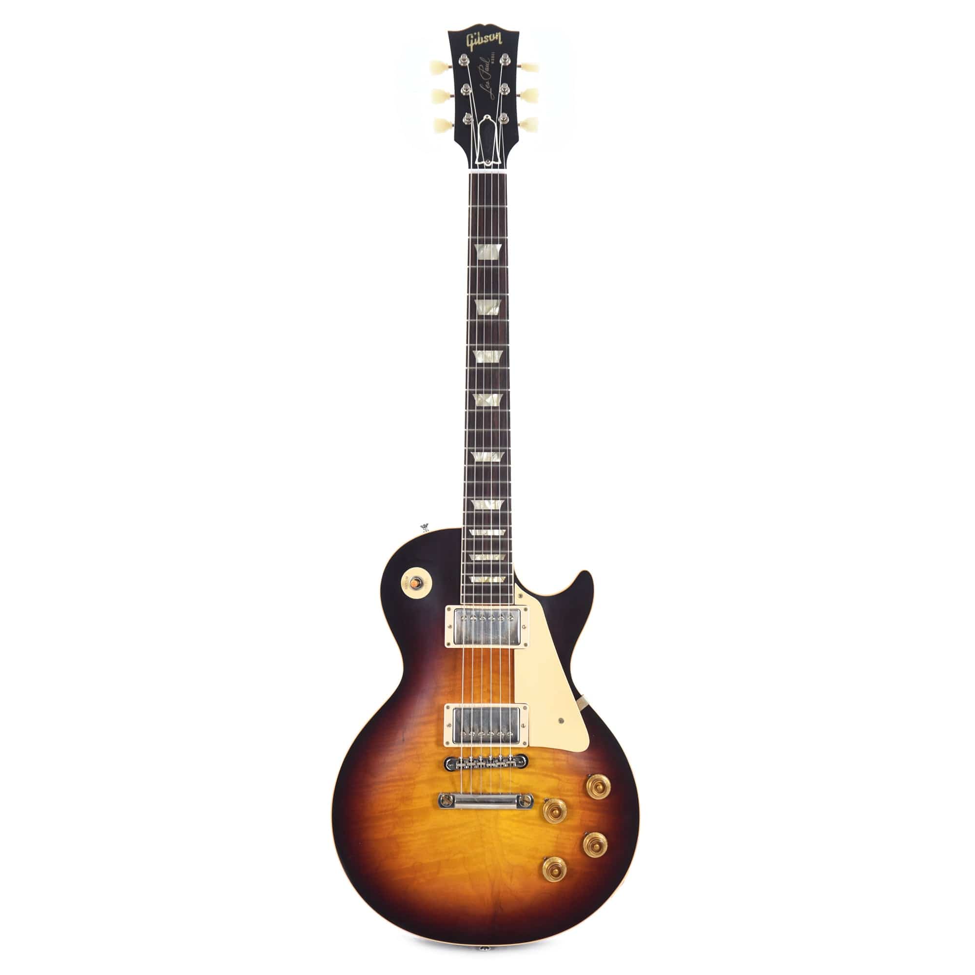 Gibson Custom Shop 1958 Les Paul Standard Reissue Bourbon Burst VOS Electric Guitars / Solid Body