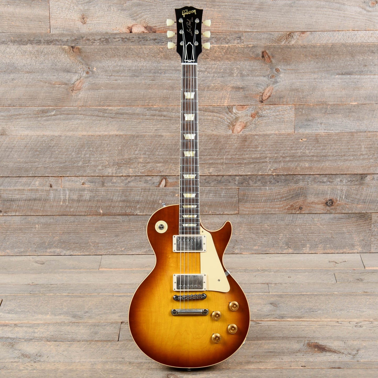 Gibson Custom Shop 1958 Les Paul Standard Reissue Iced Tea Burst VOS Electric Guitars / Solid Body