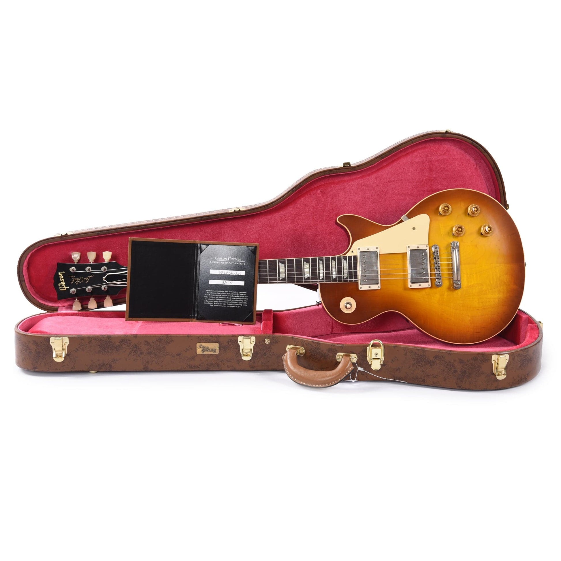 Gibson Custom Shop 1958 Les Paul Standard Reissue Iced Tea Burst VOS Electric Guitars / Solid Body