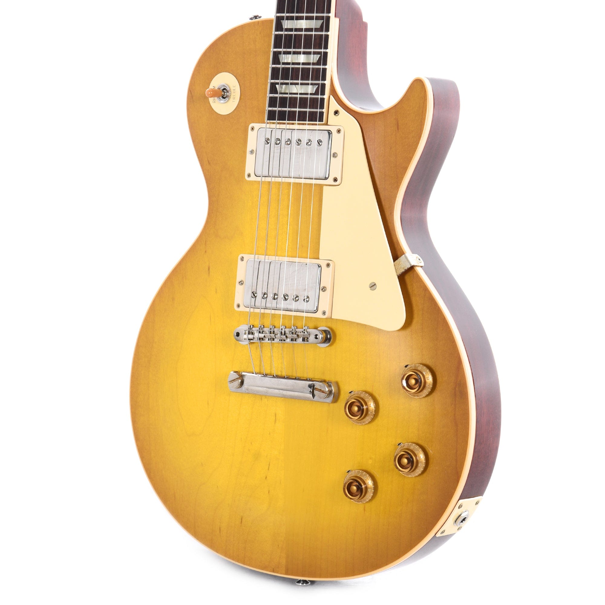 Gibson Custom Shop 1958 Les Paul Standard Reissue Lemon Burst VOS Electric Guitars / Solid Body