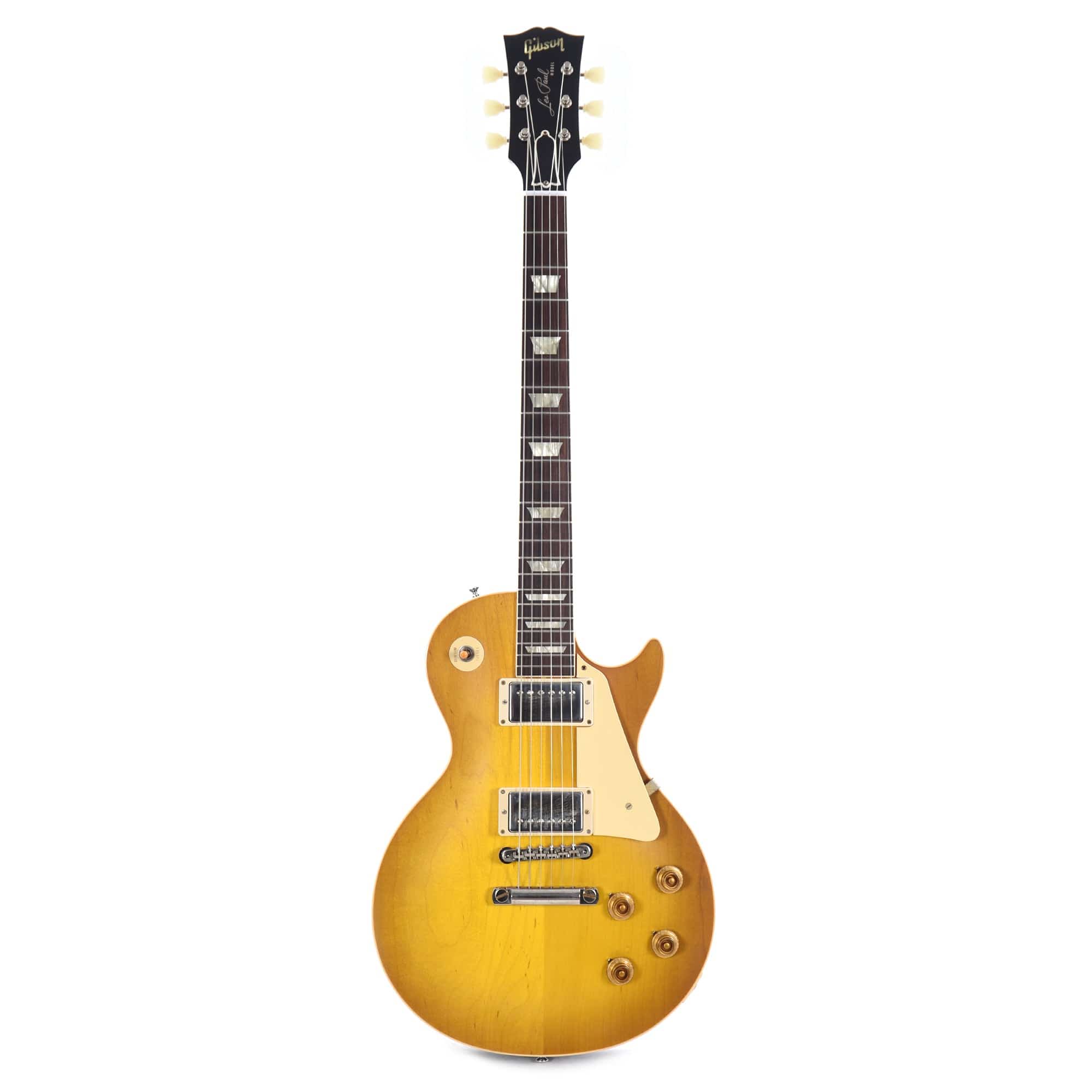 Gibson Custom Shop 1958 Les Paul Standard Reissue Lemon Burst VOS Electric Guitars / Solid Body