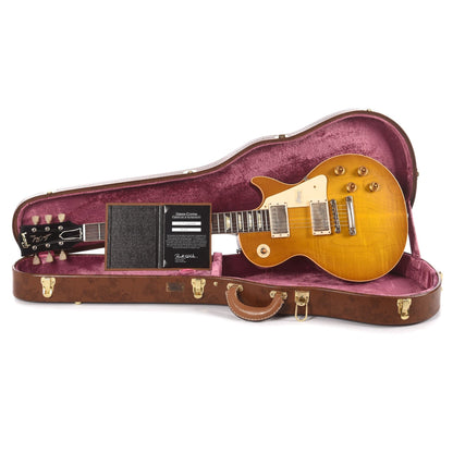 Gibson Custom Shop 1958 Les Paul Standard Reissue Lemon Burst VOS Electric Guitars / Solid Body